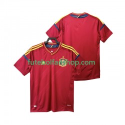 Camisola Principal Seleção Espanhola Retro 2012 Manga Curta ,Homem