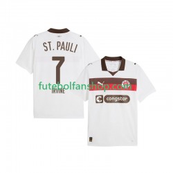 Camisola Alternativo St. Pauli Jackson Irvine 7 Época 2025/2026 Manga Curta ,Homem