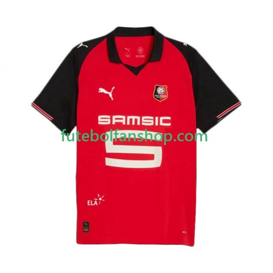 Camisola Principal Stade Rennais Época 2025/2026 Manga Curta ,Homem Camisola Principal Stade Rennais Época 2025/2026 Manga Curta ,Homem