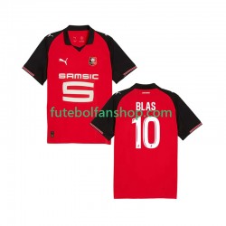Camisola Principal Stade Rennais Ludovic Blas 10 Época 2025/2026 Manga Curta ,Homem