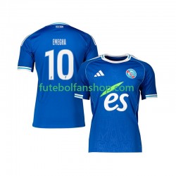 Camisola Principal Strasbourg Emanuel Emegha 10 Época 2025/2026 Manga Curta ,Homem