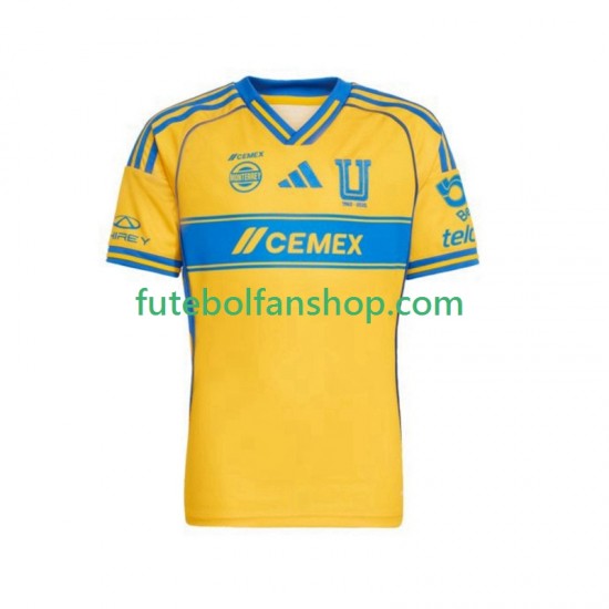 Camisola Principal Tigres UANL Época 2025/2026 Manga Curta ,Homem Camisola Principal Tigres UANL Época 2025/2026 Manga Curta ,Homem