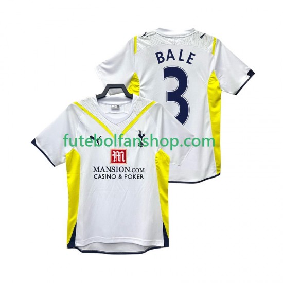 Camisola Principal Tottenham Hotspur BALE 3 Retro 2009 2010 Manga Curta ,Homem Camisola Principal Tottenham Hotspur BALE 3 Retro 2009 2010 Manga Curta ,Homem
