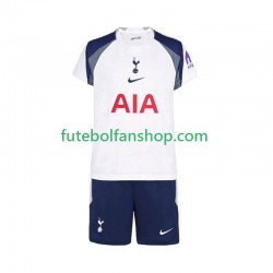Camisola Principal Tottenham Hotspur Época 2025/2026 Manga Curta ,Criança