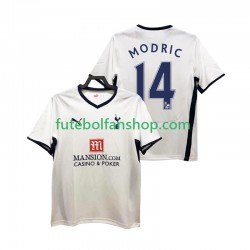 Camisola Principal Tottenham Hotspur Luca Modric 14 Retro 2008 2009 Manga Curta ,Homem