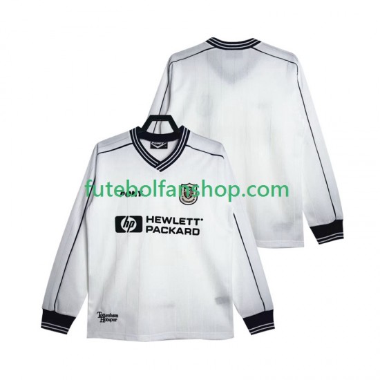 Camisola Principal Tottenham Hotspur Retro 1997 1999 Manga Comprida ,Homem Camisola Principal Tottenham Hotspur Retro 1997 1999 Manga Comprida ,Homem