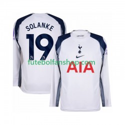 Camisola Principal Tottenham Hotspur Solanke 19 Época 2025/2026 Manga Comprida ,Homem