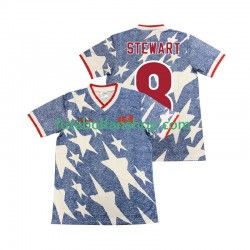 Camisola Alternativo Seleção Estados Unidos STEWART 8 Retro 1994 Manga Curta ,Homem