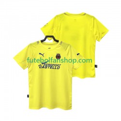 Camisola Principal Villarreal CF Retro 2005 2006 Manga Curta ,Homem