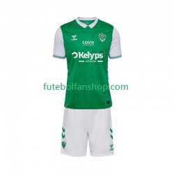 Camisola Principal AS Saint-Etienne Época 2025/2026 Manga Curta ,Criança
