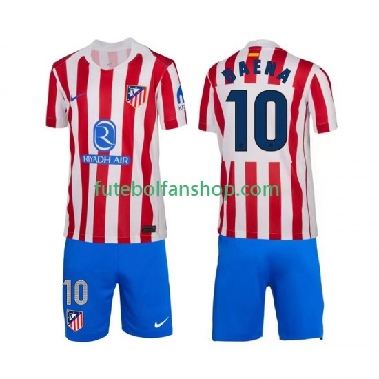 Camisola Principal Atlético Madrid Alex Baena 10 Época 2025/2026 Manga Curta ,Criança