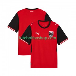 Camisola Principal Seleção Austríaca World Cup 2026 Manga Curta ,Homem