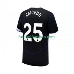 Camisola Alternativa (2ª) Chelsea Moises Caicedo 25 Época 2025/2026 Manga Curta ,Homem