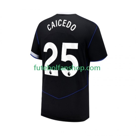 Camisola Alternativa (2ª) Chelsea Moises Caicedo 25 Época 2025/2026 Manga Curta ,Homem