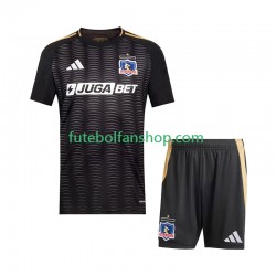 Camisola Alternativo Colo-Colo Época 2025/2026 Manga Curta ,Criança
