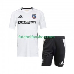 Camisola Principal Colo-Colo Época 2025/2026 Manga Curta ,Criança