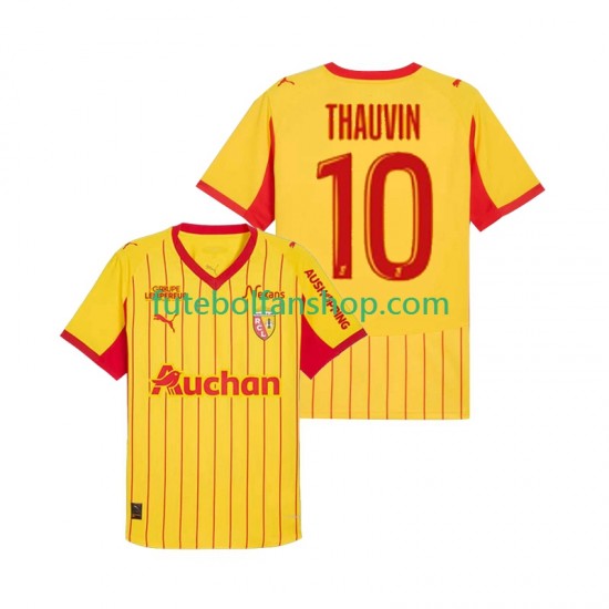 Camisola Principal RC Lens Florian Thauvin 10 Época 2025/2026 Manga Curta ,Homem