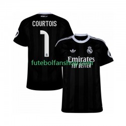 Camisola Alternativa (2ª) Guarda-redes Real Madrid Thibaut Courtois 1 Época 2025/2026 Manga Curta ,Homem