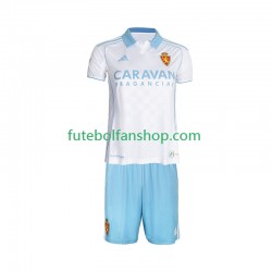 Camisola Principal Real Zaragoza Época 2025/2026 Manga Curta ,Criança