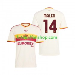 Camisola Alternativo AS Roma Donyell Malen 14 Época 2026/2027 Manga Curta ,Homem