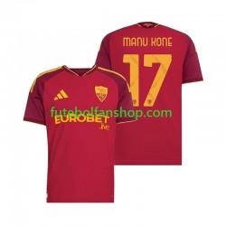 Camisola Principal AS Roma Manu Kone 17 Época 2026/2027 Manga Curta ,Homem