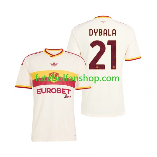 Camisola Alternativo AS Roma Paulo Dybala 21 Época 2026/2027 Manga Curta ,Homem