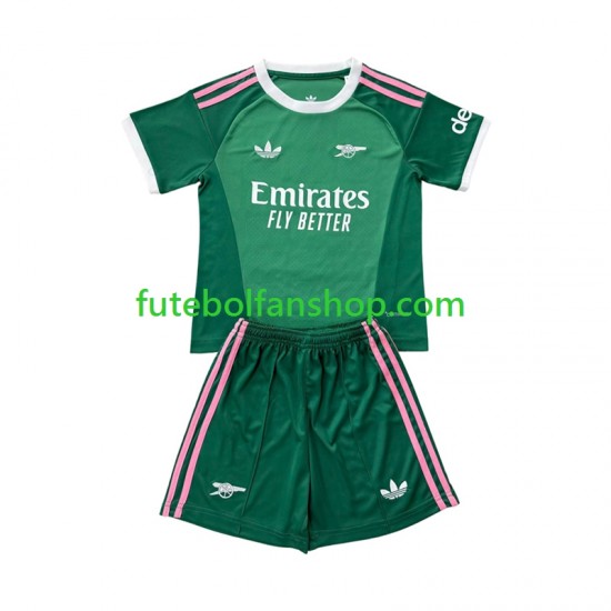 Camisola Alternativa (2ª) Guarda-redes Arsenal Época 2026/2027 Manga Curta ,Criança