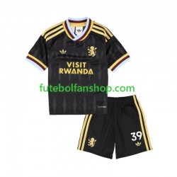 Camisola Alternativo Aston Villa Brian Madjo 39 Época 2026/2027 Manga Curta ,Criança