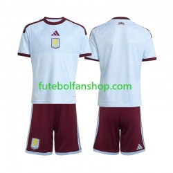 Camisola Alternativa (2ª) Aston Villa Época 2026/2027 Manga Curta ,Criança