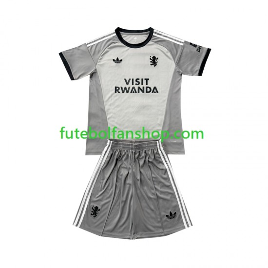 Camisola Alternativa (3ª) Guarda-redes Aston Villa Época 2026/2027 Manga Curta ,Criança