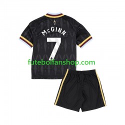 Camisola Alternativo Aston Villa John McGinn 7 Época 2026/2027 Manga Curta ,Criança