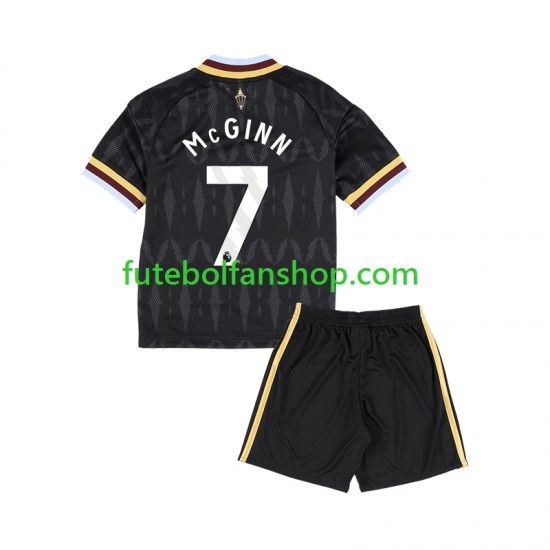 Camisola Alternativo Aston Villa John McGinn 7 Época 2026/2027 Manga Curta ,Criança