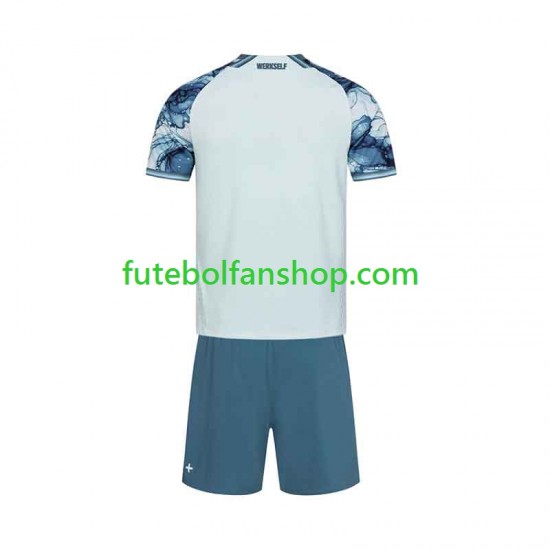 Camisola Alternativo Bayer 04 Leverkusen Época 2026/2027 Manga Curta ,Criança