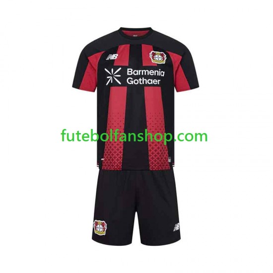 Camisola Principal Bayer 04 Leverkusen Época 2026/2027 Manga Curta ,Criança