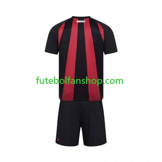 Camisola Principal Bayer 04 Leverkusen Época 2026/2027 Manga Curta ,Criança