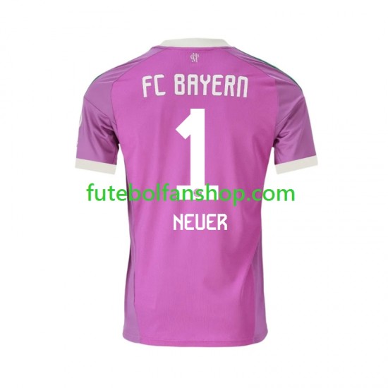 Camisola Alternativa (2ª) Guarda-redes Bayern de Munique Manuel Neuer 1 Época 2026/2027 Manga Curta ,Homem