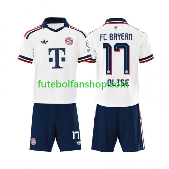 Camisola Alternativo Bayern de Munique Michael Olise 17 Época 2026/2027 Manga Curta ,Criança