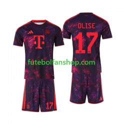 Camisola Alternativa (2ª) Bayern de Munique Michael Olise 17 Época 2026/2027 Manga Curta ,Criança
