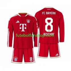 Camisola Principal Bayern de Munique Tom Bischof 8 Época 2026/2027 Manga Comprida ,Criança