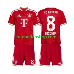 Camisola Principal Bayern de Munique Tom Bischof 8 Época 2026/2027 Manga Curta ,Criança