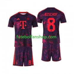 Camisola Alternativa (2ª) Bayern de Munique Tom Bischof 8 Época 2026/2027 Manga Curta ,Criança