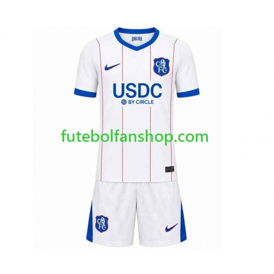 Camisola Alternativa (2ª) Chelsea Época 2026/2027 Manga Curta ,Criança