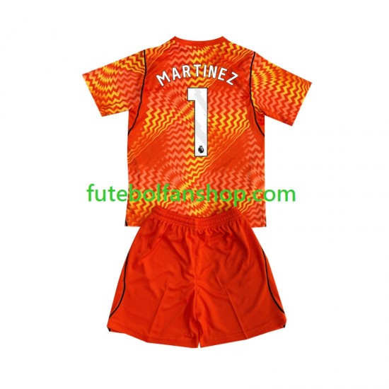 Camisola Alternativo Guarda-redes Chelsea Emiliano Martinez 1 Época 2026/2027 Manga Curta ,Criança