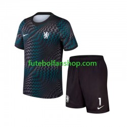 Camisola Principal Guarda-redes Chelsea Emiliano Martinez 1 Época 2026/2027 Manga Curta ,Criança