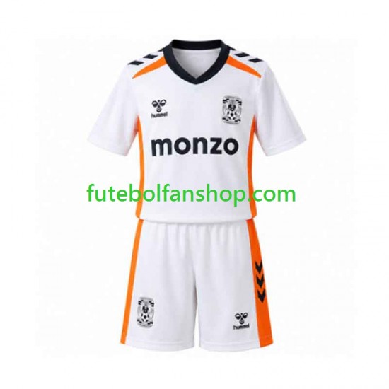 Camisola Alternativo Coventry City Época 2026/2027 Manga Curta ,Criança