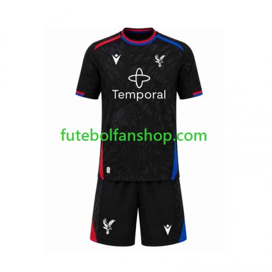 Camisola Alternativo Crystal Palace Época 2026/2027 Manga Curta ,Criança