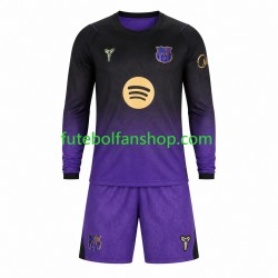 Camisola Alternativo FC Barcelona Época 2026/2027 Manga Comprida ,Criança