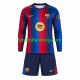 Camisola Principal FC Barcelona Época 2026/2027 Manga Comprida ,Criança