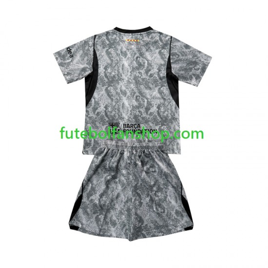 Camisola Alternativo Guarda-redes FC Barcelona Época 2026/2027 Manga Curta ,Criança