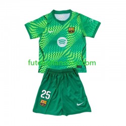 Camisola Principal Guarda-redes FC Barcelona Dominik Livakovic 25 Época 2026/2027 Manga Curta ,Criança